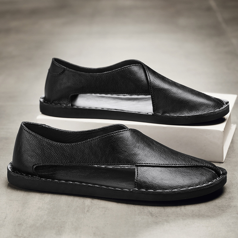 Aaron – Platte Slip-On Sandalen met Band Velani