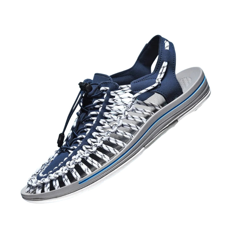 Werner – Schoenen met Geweven Design en Verstelbare Enkelband Velani