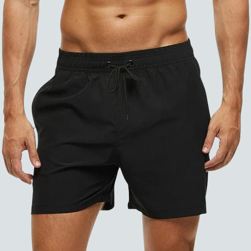 Men's Lightweight Breathable Shorts with Elastic Waistband