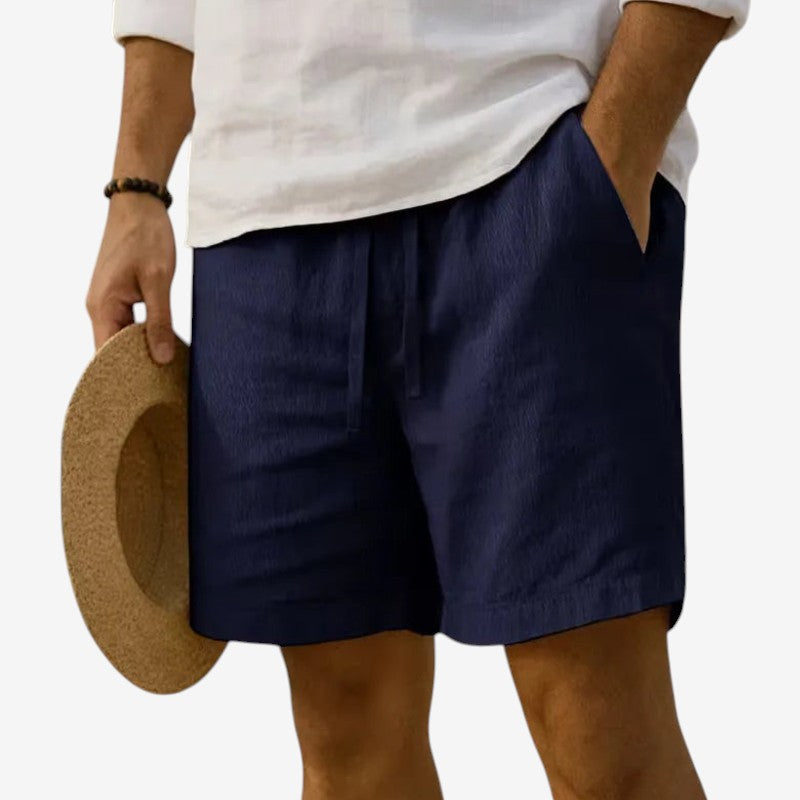 Men's Relaxed Fit Casual Shorts with Drawstring