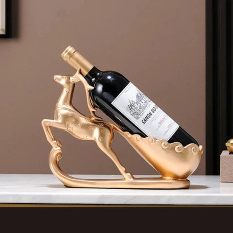 DeerNest – Decorative Bottle Holder in Deer Design