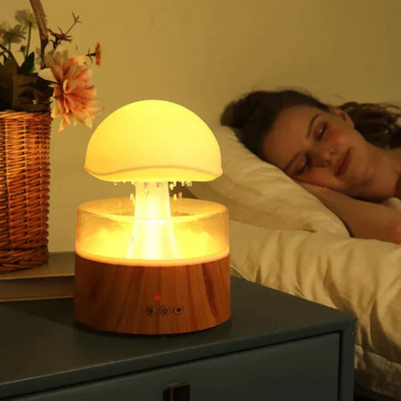 AquaShroom – Paddestoel LED-Lamp met Druppelvormig Ontwerp Velani