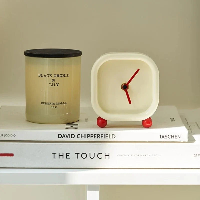 TimeSphere – Desk Clock with Invisible Numbers & Ball Stand