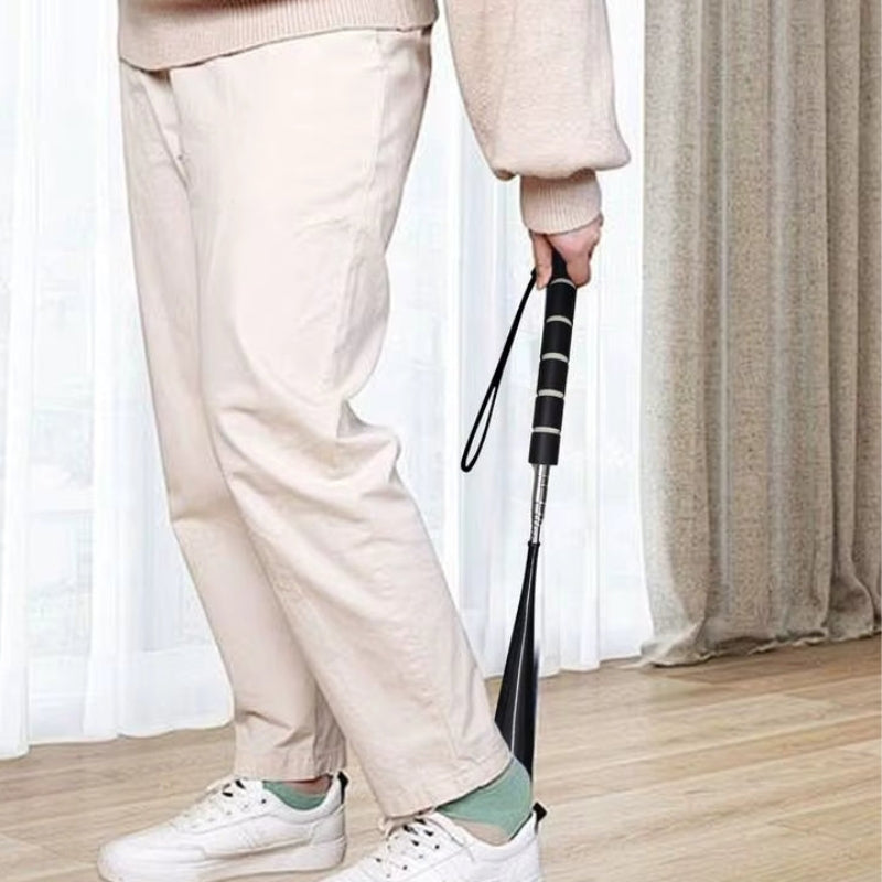 SlideEase – Portable Shoe Horn with Extendable Handle
