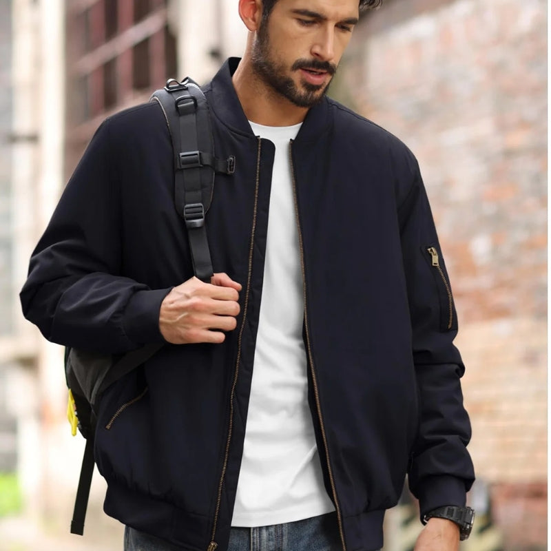 Otro – Chaqueta multibolsillos con cierre de cremallera