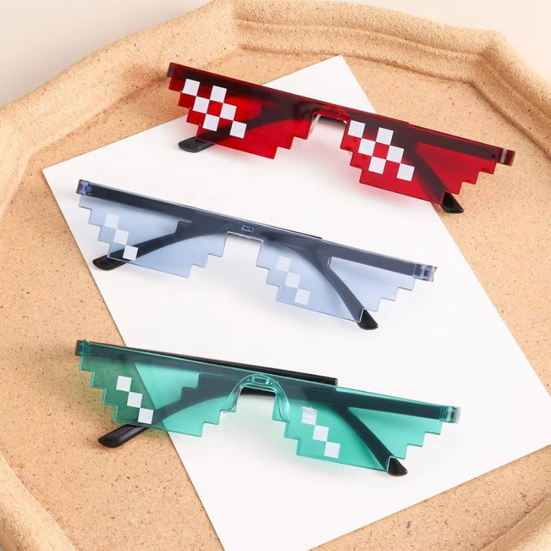 PixelVibe – Pixel Sunglasses Mosaic Design