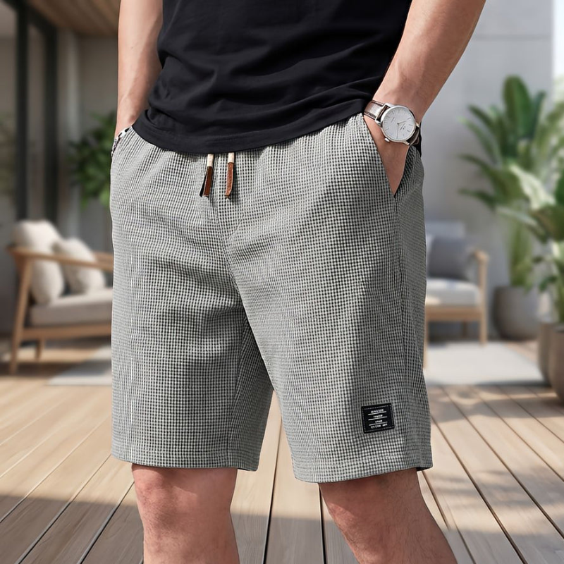 Men's Comfortable Casual Shorts with Drawstring