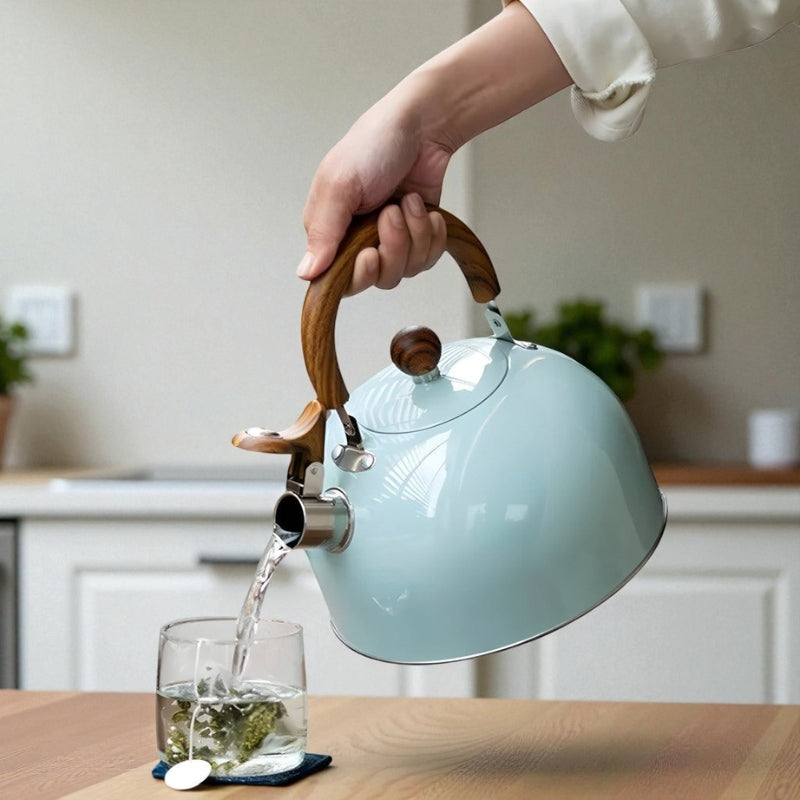 SteamEase – Fluitketel met Grote Inhoud en Handgreep Velani