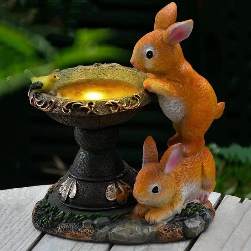 BunnyGlow – Lantaarn met Decoratief Konijn Ontwerp Velani