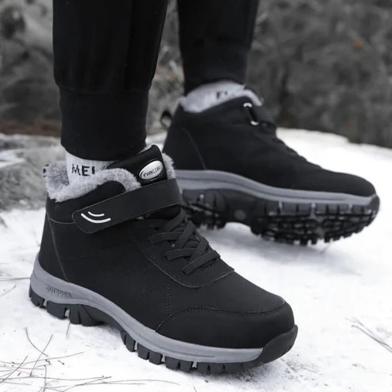 Liam – Fleece Lined Ankle Boots with Non-Slip Sole Velani