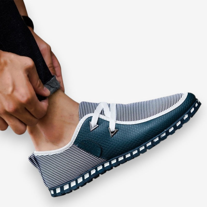 Mark – Round Toe Shoes with Anti Slip Grip Design