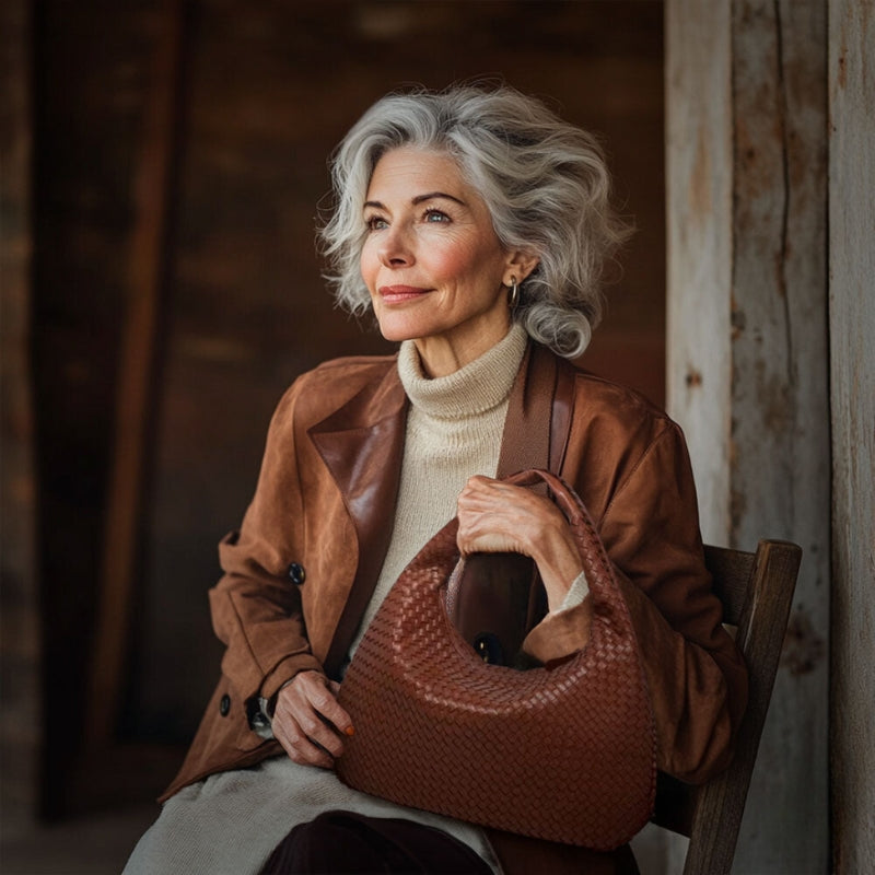 Winifred – Large Capacity Handbag with Handle