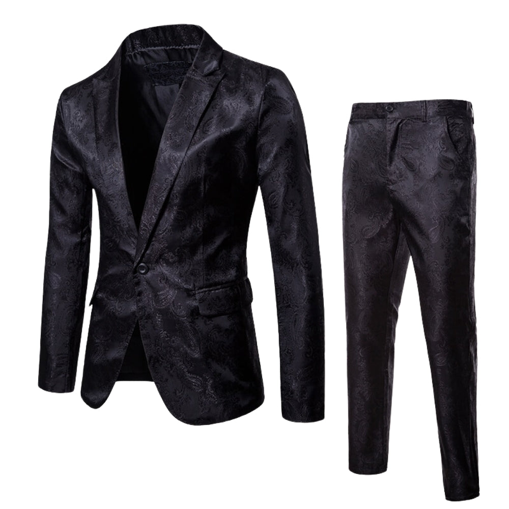 Jorren – Twee-Delige Set met Blazer en Slanke pasvorm Broek Velani