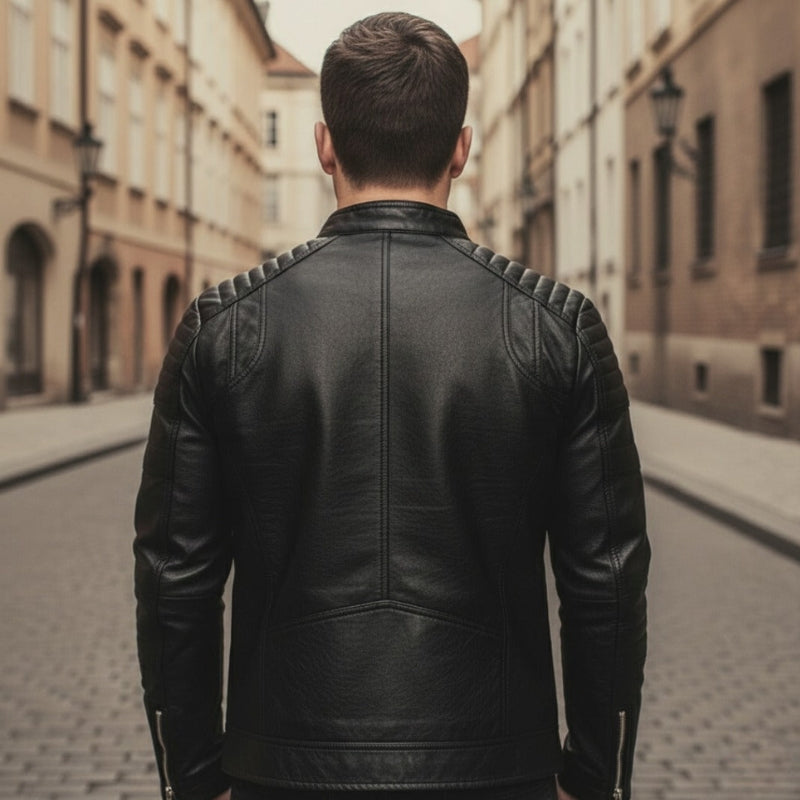 Liam – Long Sleeve Jacket with Zipper Closure