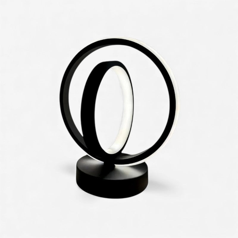 LumoTier – LED Bureaulamp met Dubbele Ringen Velani