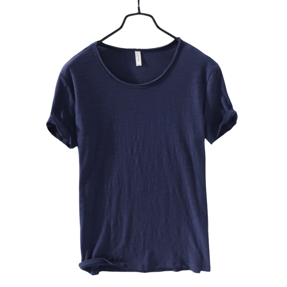 Karin - Losse pasvorm T-shirt met Korte Mouwen en Ronde Hals Velani