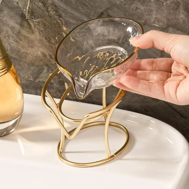 PureHold – Self-draining Soap Dish with Storage Plate