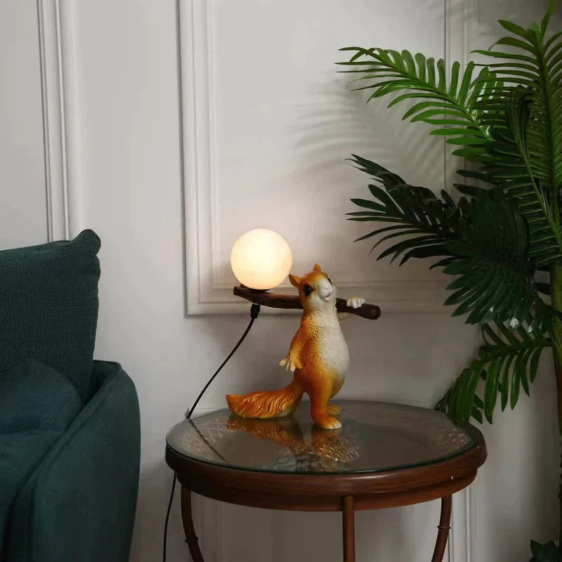 GlowBuddy – Mini LED Night Light with Squirrel Design