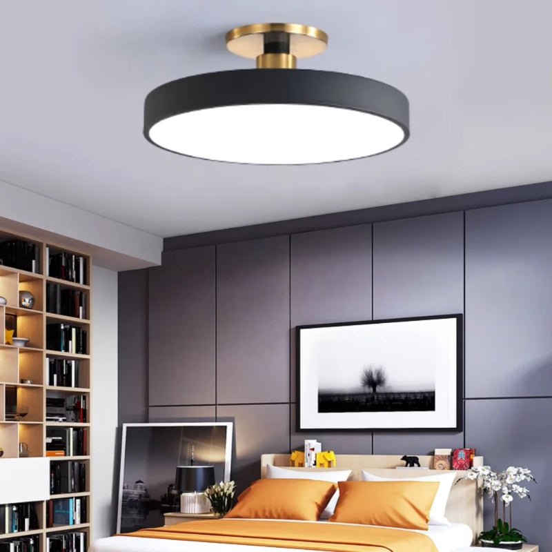 GlowBeam – Round Ceiling Light for Interior Decoration