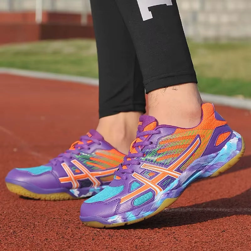 Elliot – Non Slip Printed Sneakers with Lace Up Closure