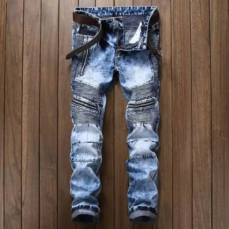George – Slim Fit Ankle Length Pants with Zip Fly