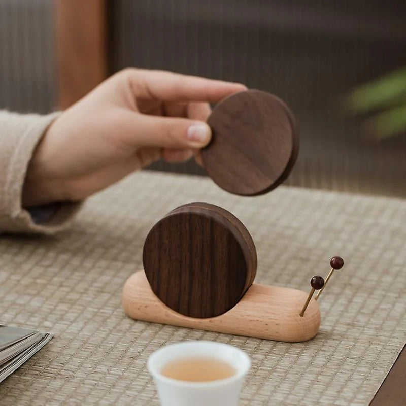 CozyNest – Snail Design Cup Coaster