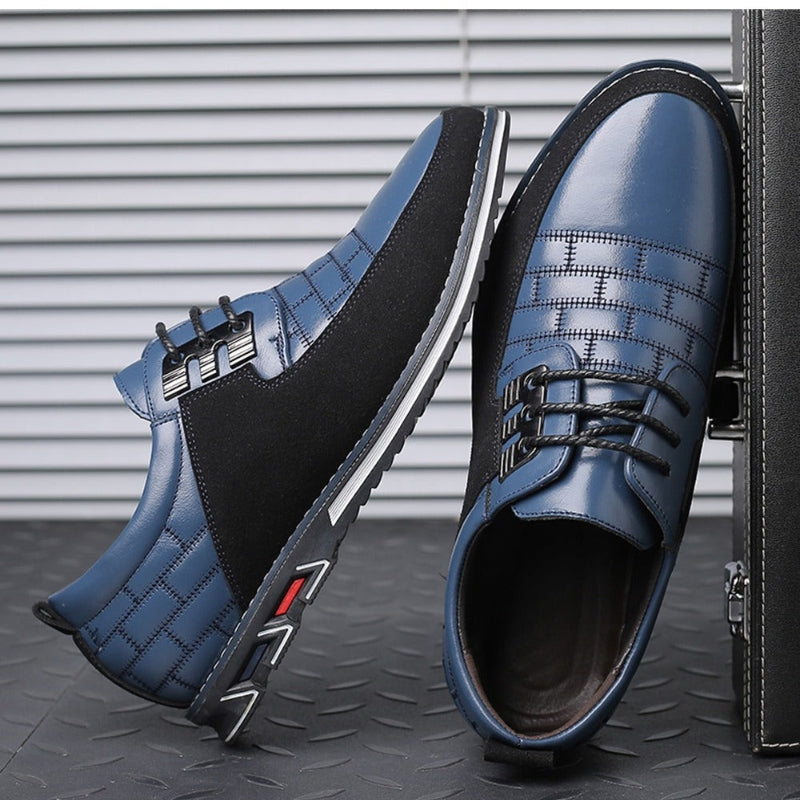 Brian – Round Toe Shoes with Adjustable Laces and Anti Slip Grip