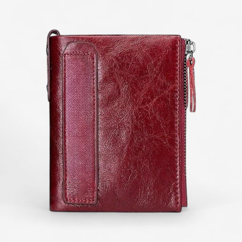 Elisa - Handtas met Dubbele Ritssluiting en Gestructureerd Patroon Velani