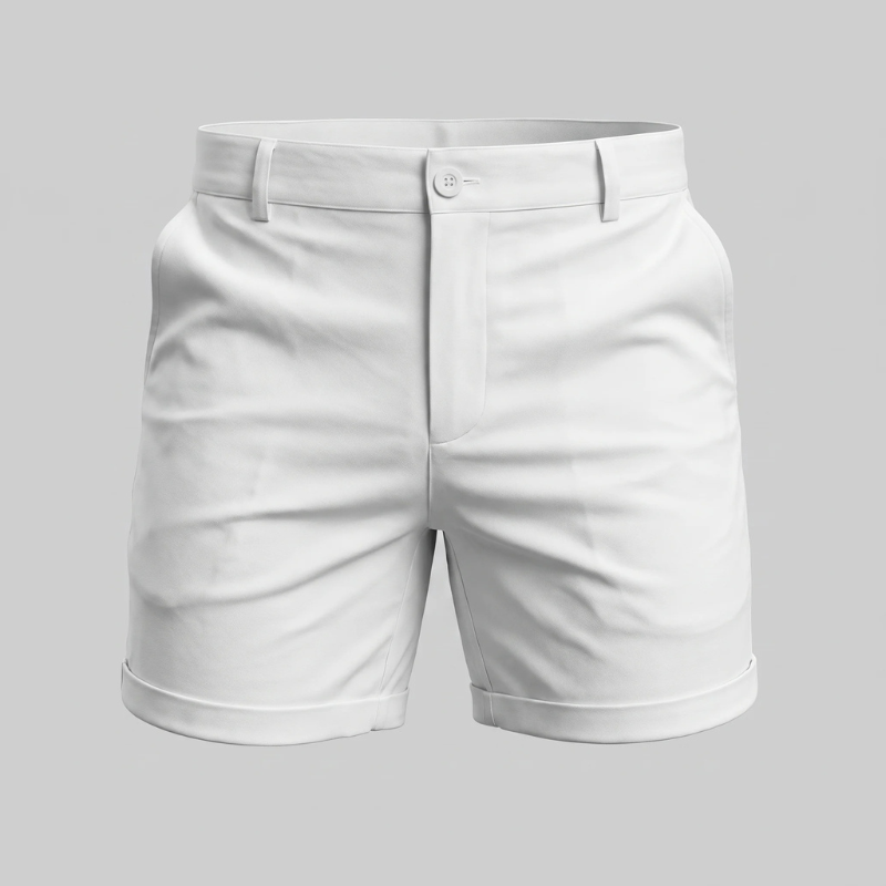 Men's Casual Shorts with Stylish Belt Loops
