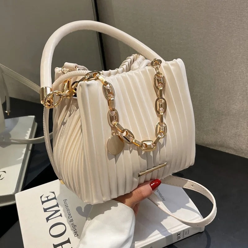 Sophia – Shoulder Bag with Handle and Adjustable Shoulder Strap