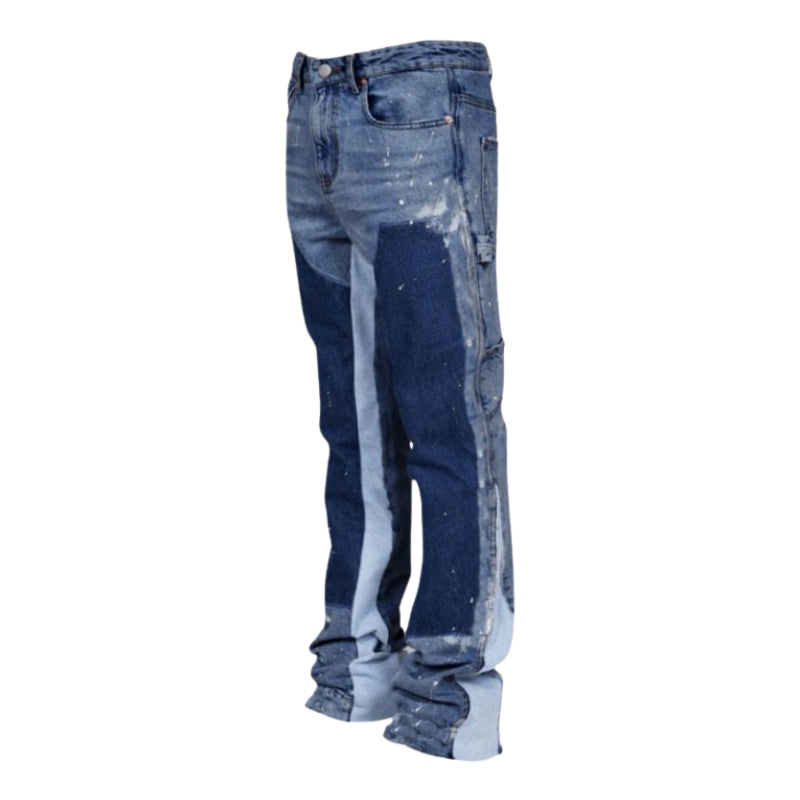 Jakob – Flared Broek met Zakjes en Knopenbies Velani