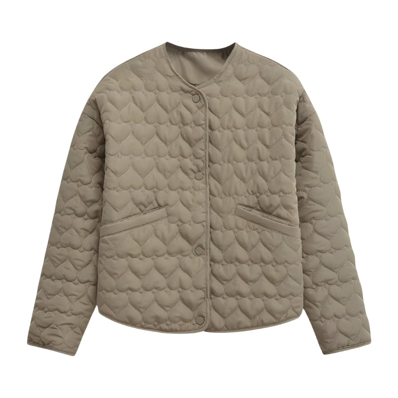 Avaleigh – Lange Mouwen Jas met Knopen en Zakjes Velani