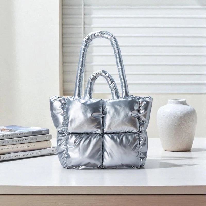 Emily – Gewatteerde schoudertas met ritssluiting Velani