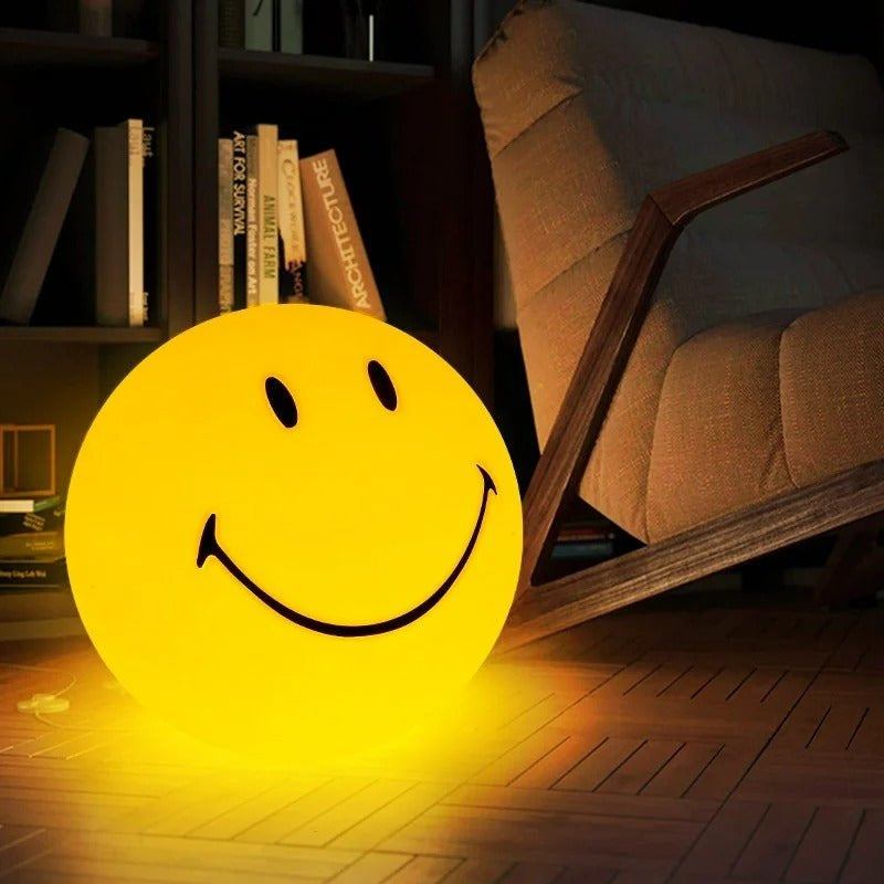 LumiOrb – Round LED Night Light with Touch and Remote Control