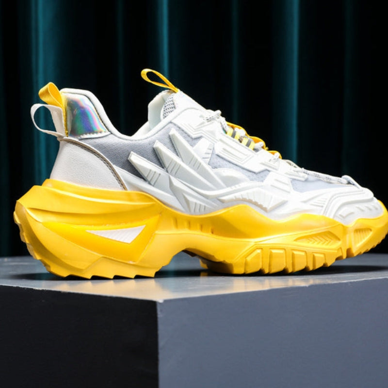 Liam – Sneakers with Round Toe and Anti Slip Grip