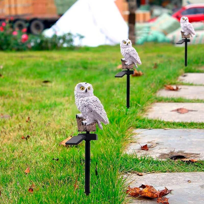 Noctyra – Solar LED Garden Light with Owl Design