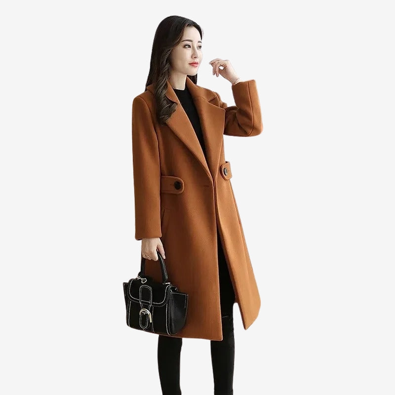 Daisy – Lapel Collar Jacket with Pocket Design