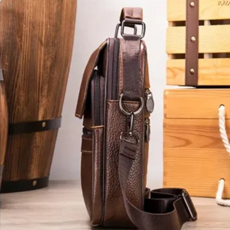 David – Grote Schoudertas met Verstelbare Band en Rits Velani