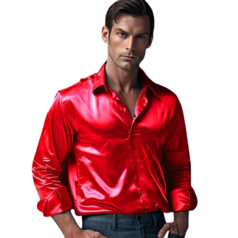 Claus – Overhemd met Lange Mouwen en Knoopsluiting Velani