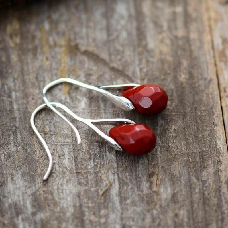Senna – Handmade Gemstone Earrings Lightweight