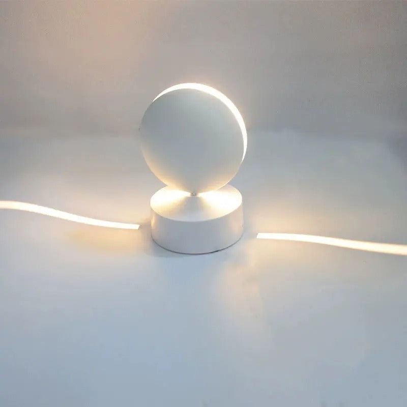 LumiSpin – LED Wandlamp met Ronde Kop en Draaibaar Ontwerp Velani