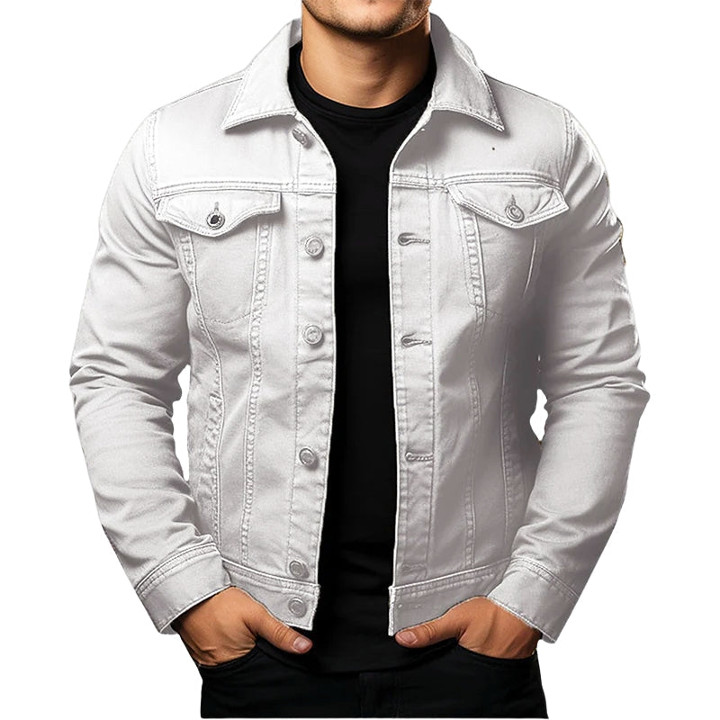 Magnus – Jas met lange mouwen en klassieke kraag Velani