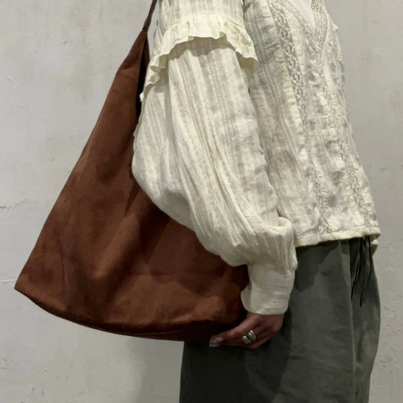 Sandra – Grote Schoudertas met Ritssluiting Velani