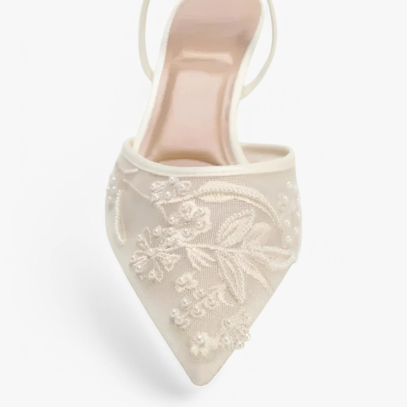 Leona – Sandalen met Hakken en Puntige Neus Velani