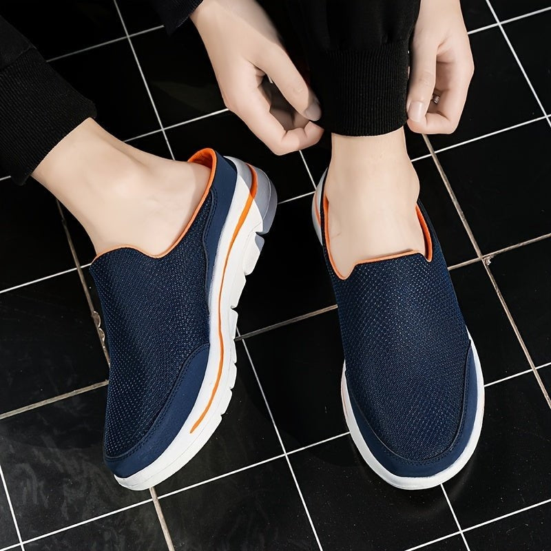 Liam – Round Toe Slippers With Breathable Design
