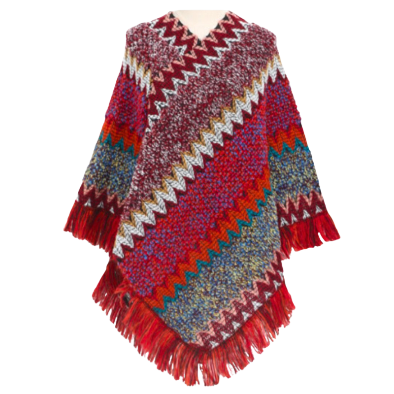 Nora – Boho-stijl trui met lange mouwen Velani