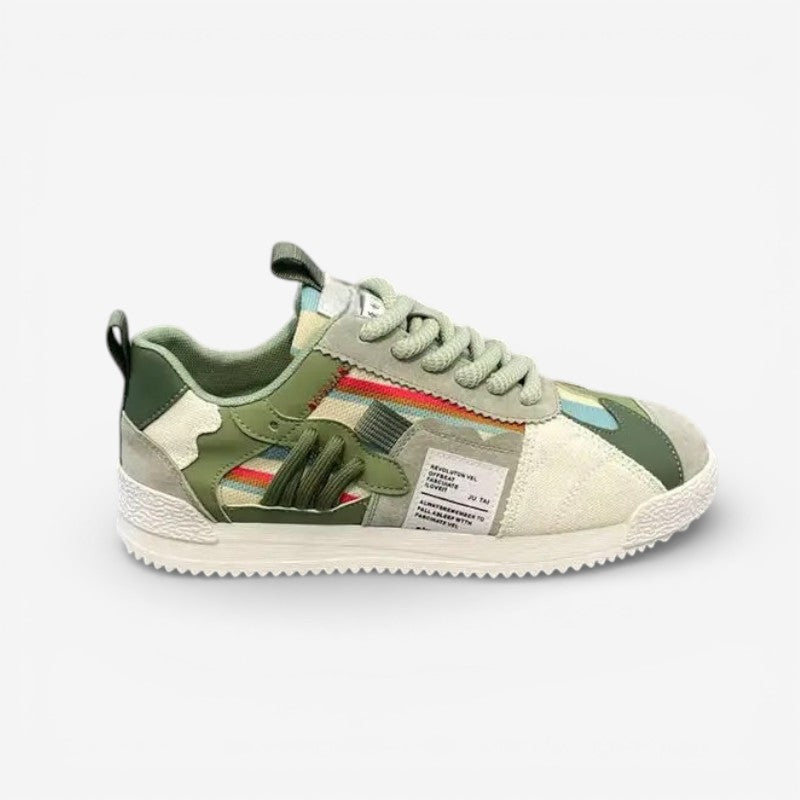 Liam – Round Toe Sneaker with Anti Slip Grip