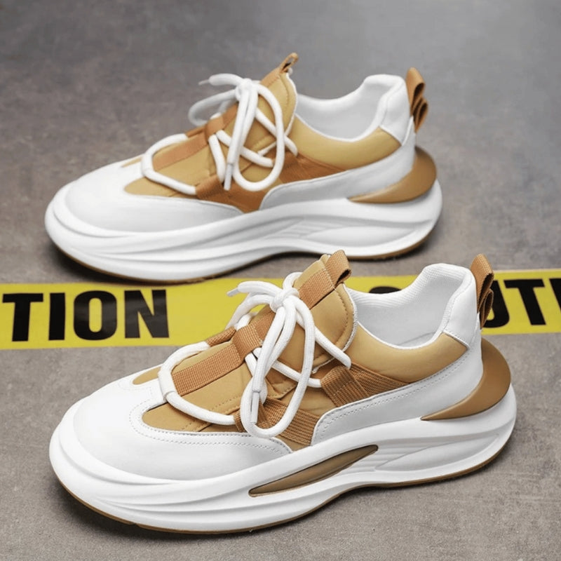 Lucas – Round Toe Shoes With Adjustable Laces Design