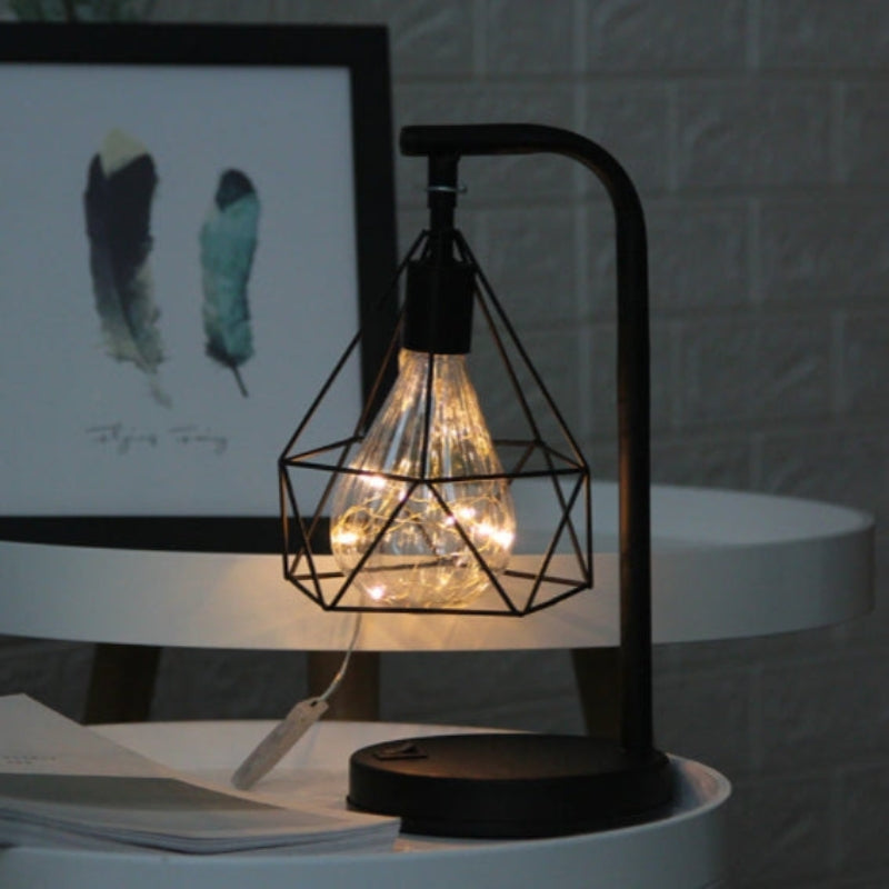 LumaNest – Wireless LED Table Lamp for Home Decor