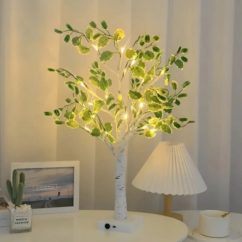 LeafGlow – LED bladtafellamp voor decoratieve verlichting in huis Velani